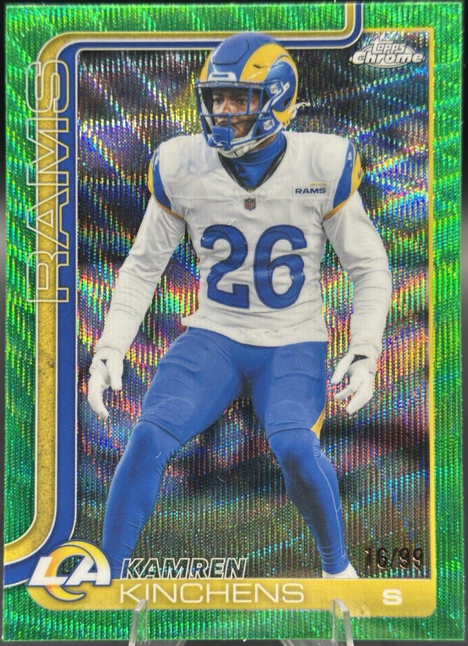 Kamren Kinchens [Green Wave Refractor] #174