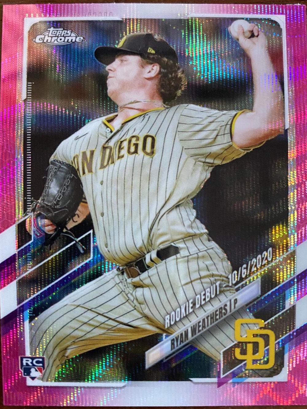 Ryan Weathers [Pink Wave Refractor] #USC15