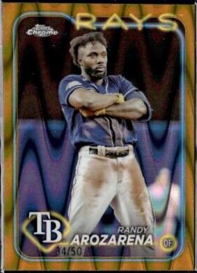Randy Arozarena [RayWave Gold Refractor] #153