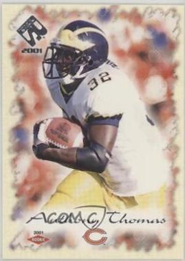 Anthony Thomas #117 2001 Pacific Private Stock Football