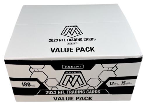 Cello Box Football Cards 2023 Panini Mosaic