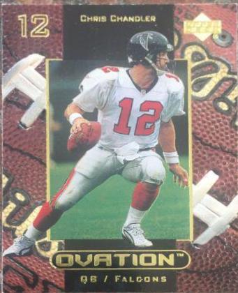 Chris Chandler #4 Football Cards 1999 Upper Deck Ovation