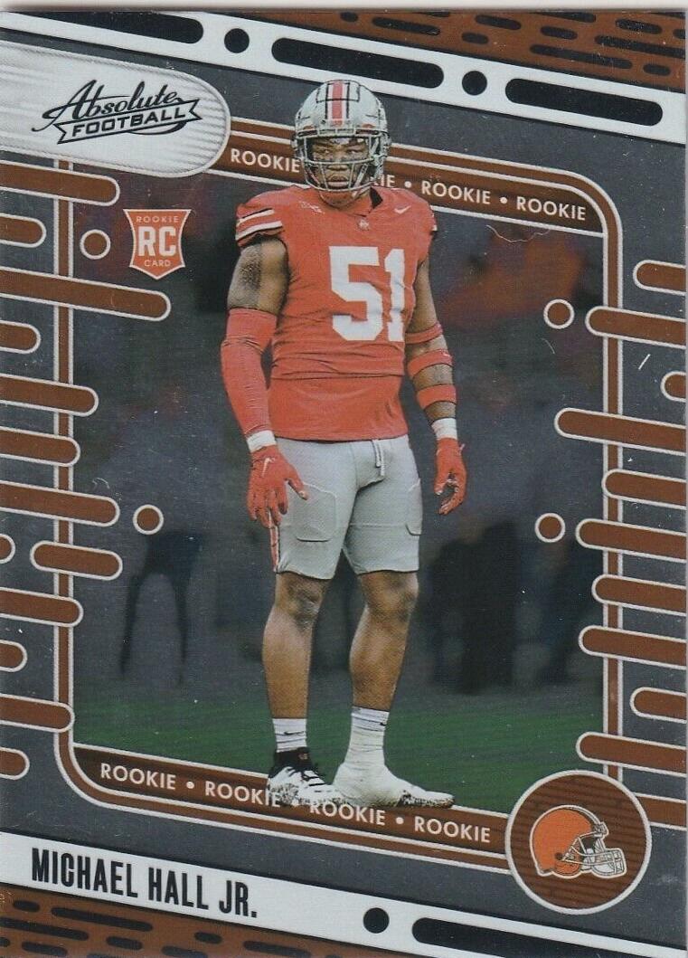 Michael Hall Jr. #153 Football Cards 2024 Panini Absolute