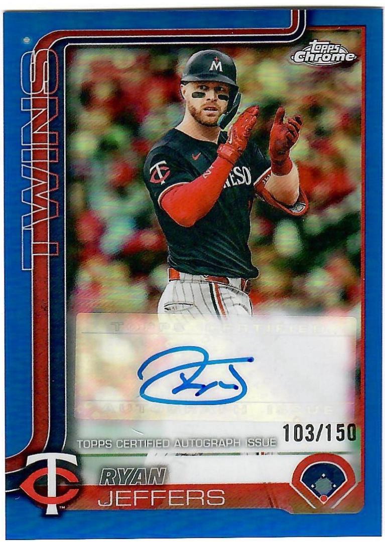 Ryan Jeffers [Blue Refractor] #AC-RJ