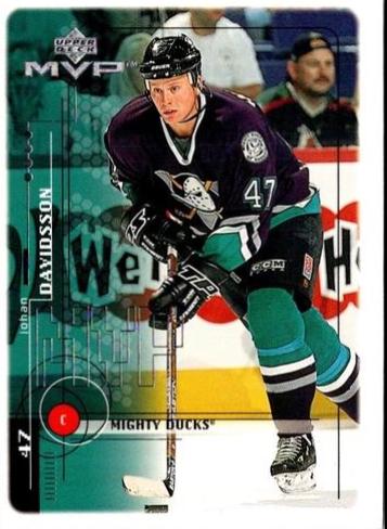 Johan Davidsson #4 Hockey Cards 1998 Upper Deck MVP