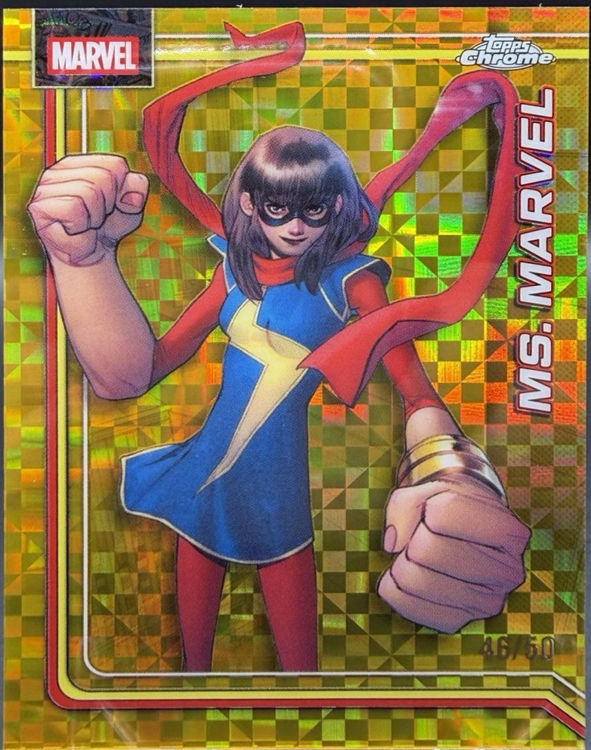 Ms. Marvel Gold X-Fractor