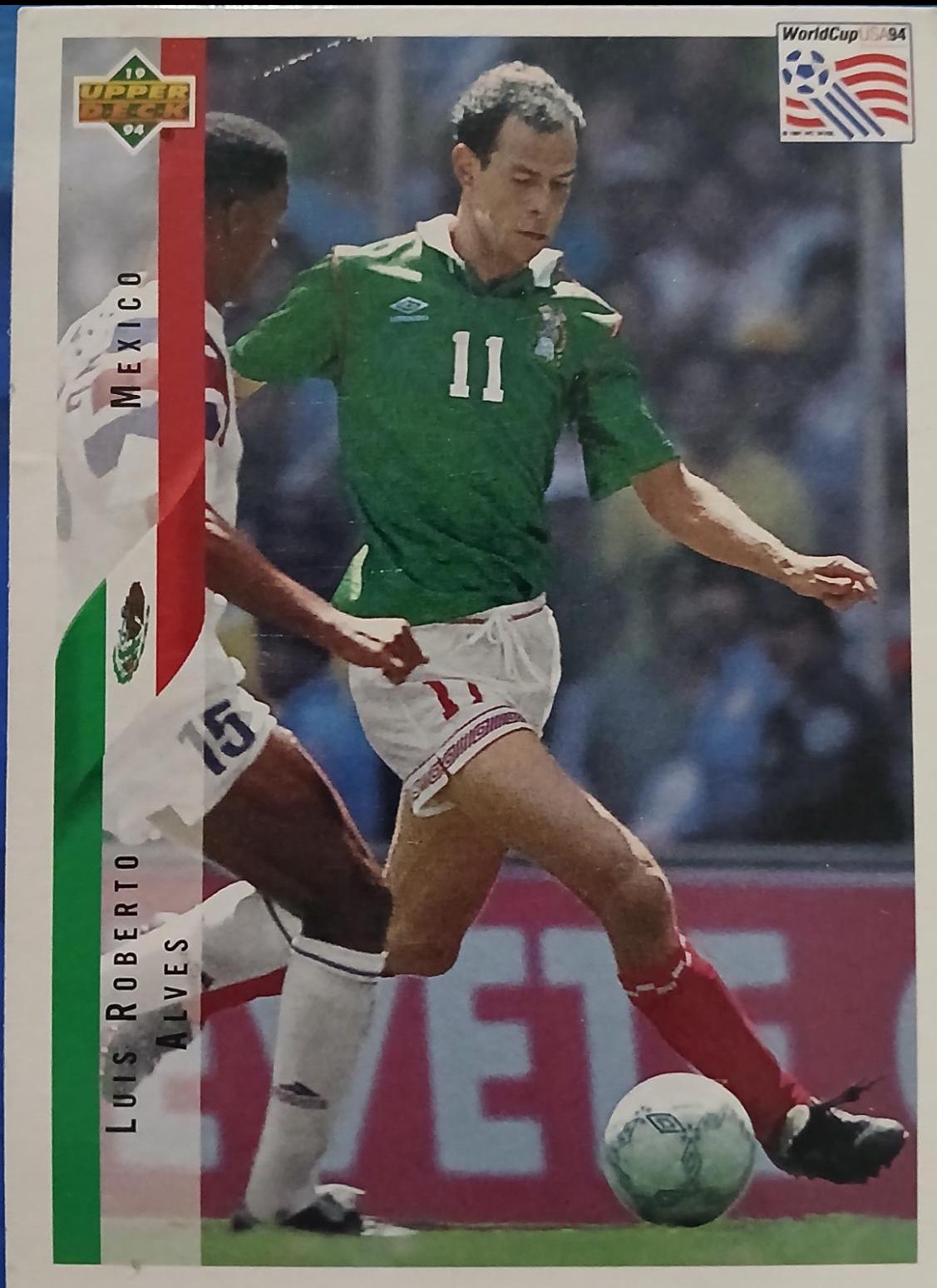 Luis Roberto Alves #43 1994 Upper Deck World Cup Soccer