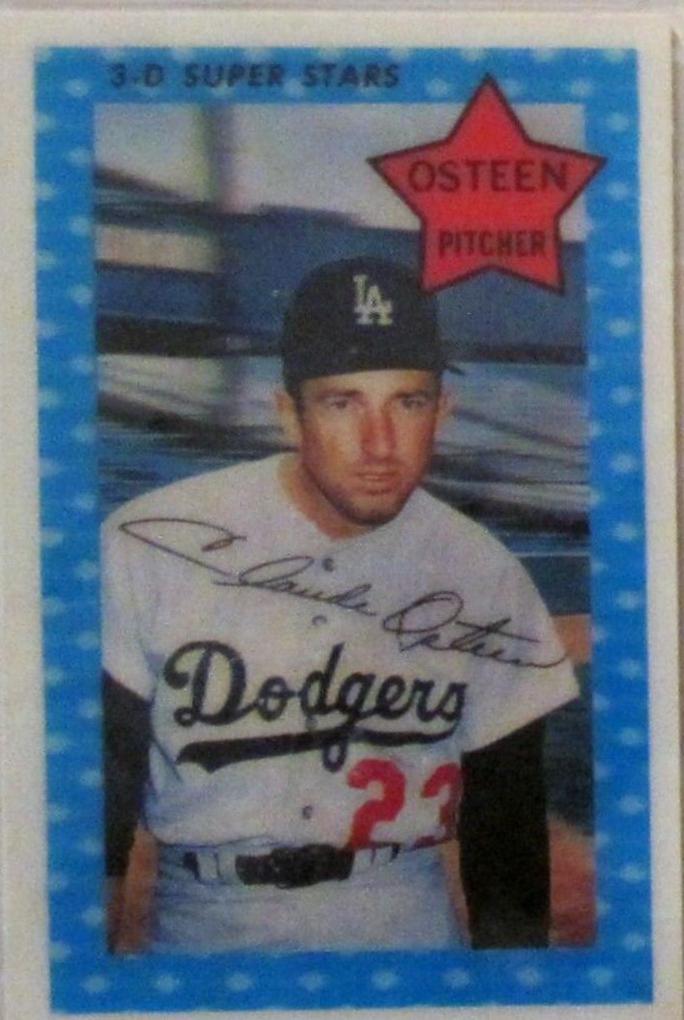 1971 Claude Osteen [#70 on Back, ERA 3.86] #70