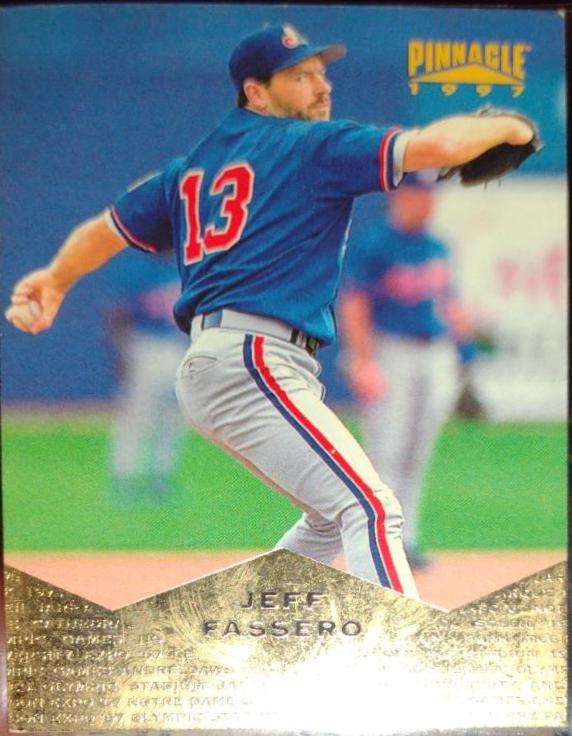 JEFF FASSERO #10 Baseball Cards 1997 Pinnacle