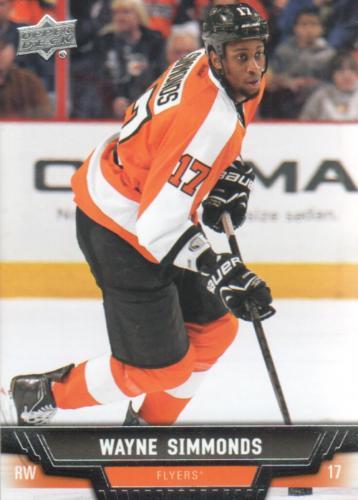 Wayne Simmonds #37 Hockey Cards 2013 Upper Deck