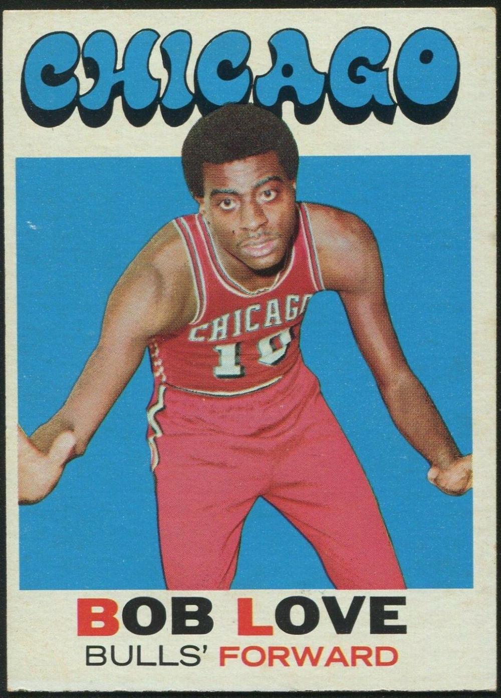 Bob Love #45 Basketball Cards 1971 Topps