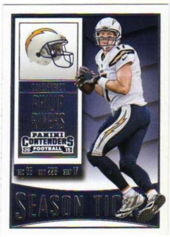 Philip Rivers #10 Football Cards 2015 Panini Contenders