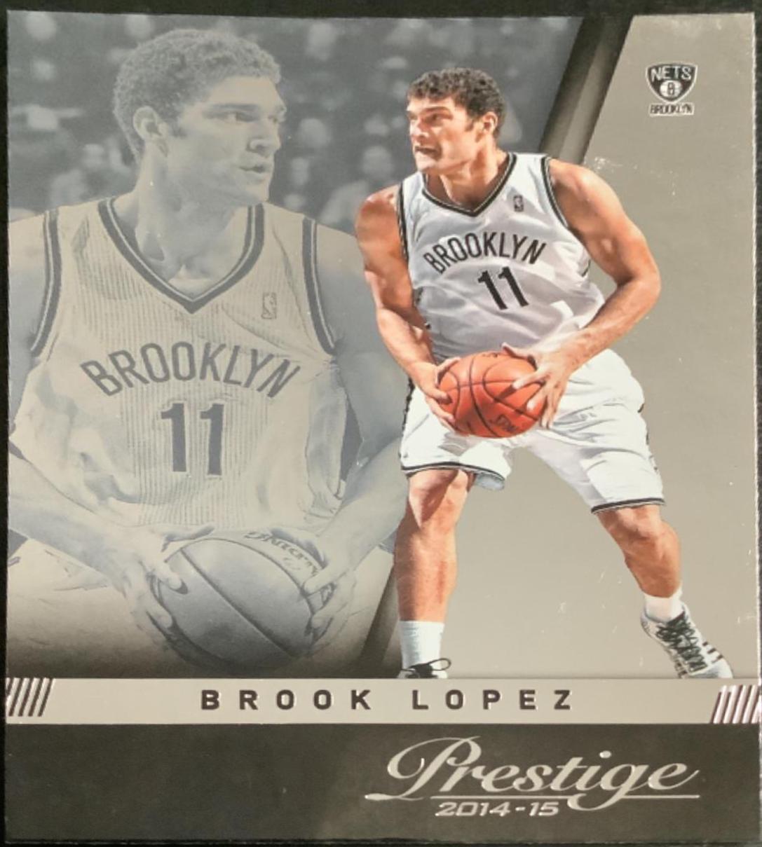 Brook Lopez #66 Basketball Cards 2014 Panini Prestige