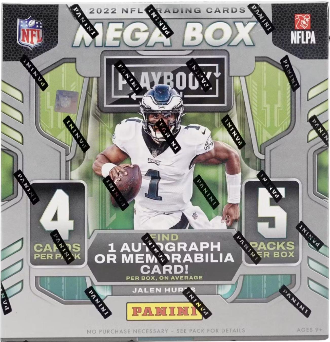 Mega Box Football Cards 2022 Panini Prizm