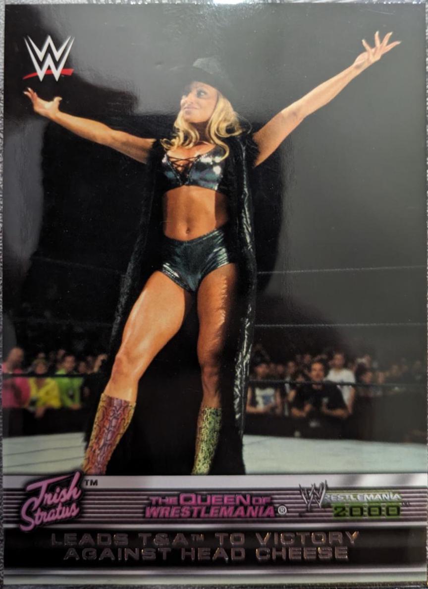 Trish Stratus #1 Wrestling Cards 2014 Topps WWE Road to Wrestlemania Queen of