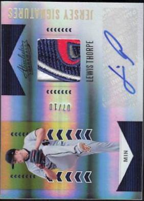 Lewis Thorpe [Material Signature Gold] #162
