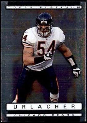 Brian Urlacher #97 Football Cards 2009 Topps Platinum