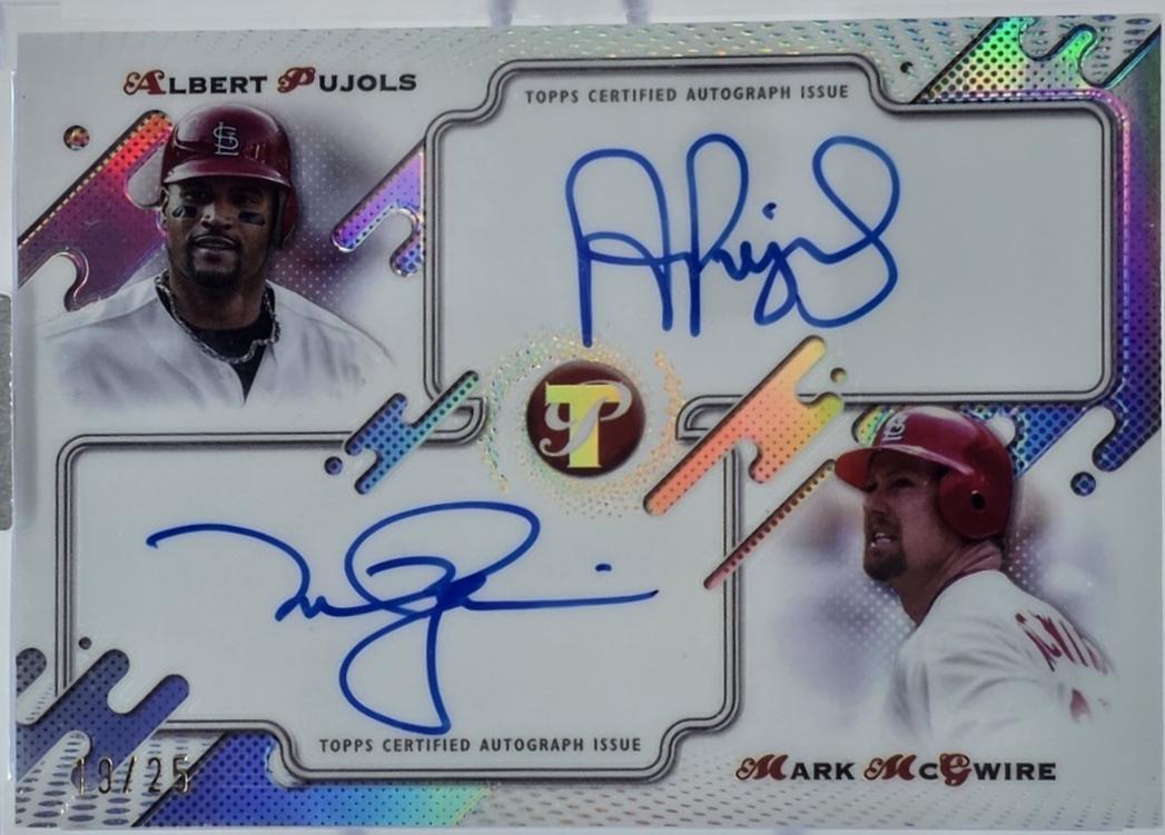 Mark McGwire / Albert Pujols #PPDA-AP