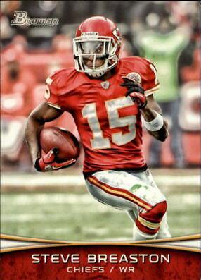 Steve Breaston #12 Football Cards 2012 Bowman