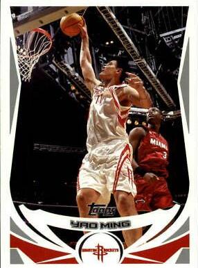 Yao Ming #11 Basketball Cards 2004 Topps