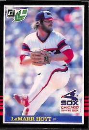 LaMarr Hoyt #37 Baseball Cards 1985 Leaf