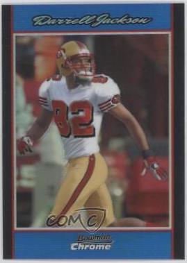 Darrell Jackson #BC212 2007 Bowman Chrome Football