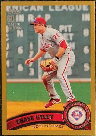 Chase Utley #214 2011 Topps Baseball
