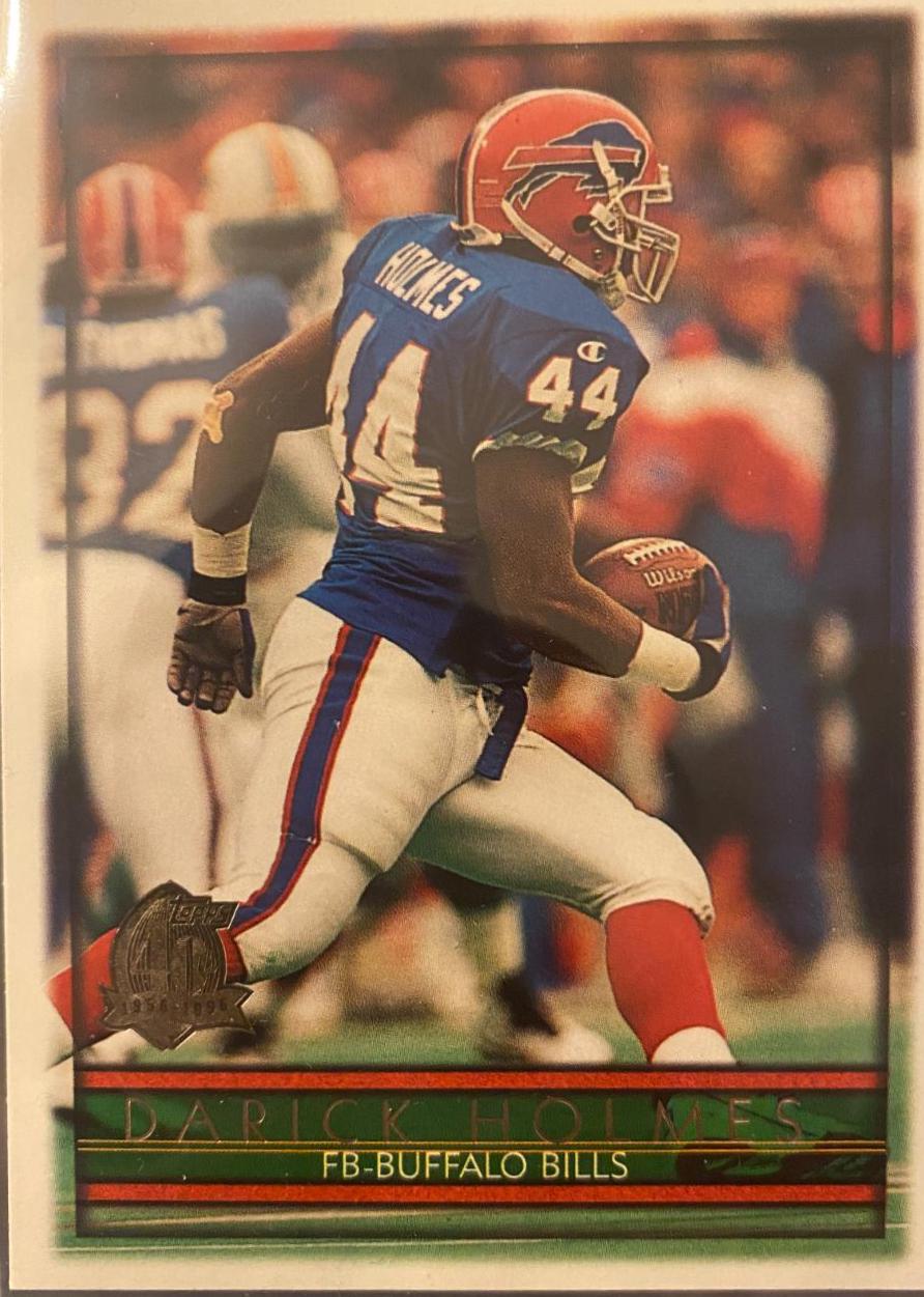 Darick Holmes #8 Football Cards 1996 Topps