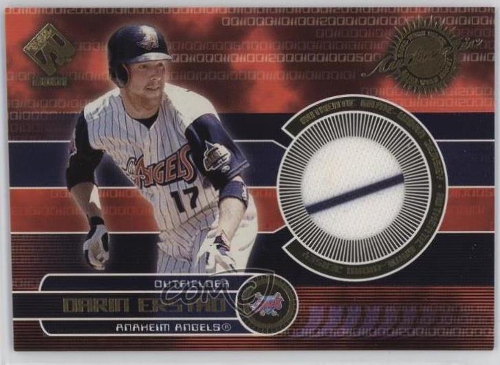 Darin Erstad #2 Baseball Cards 2001 Pacific Private Game Used