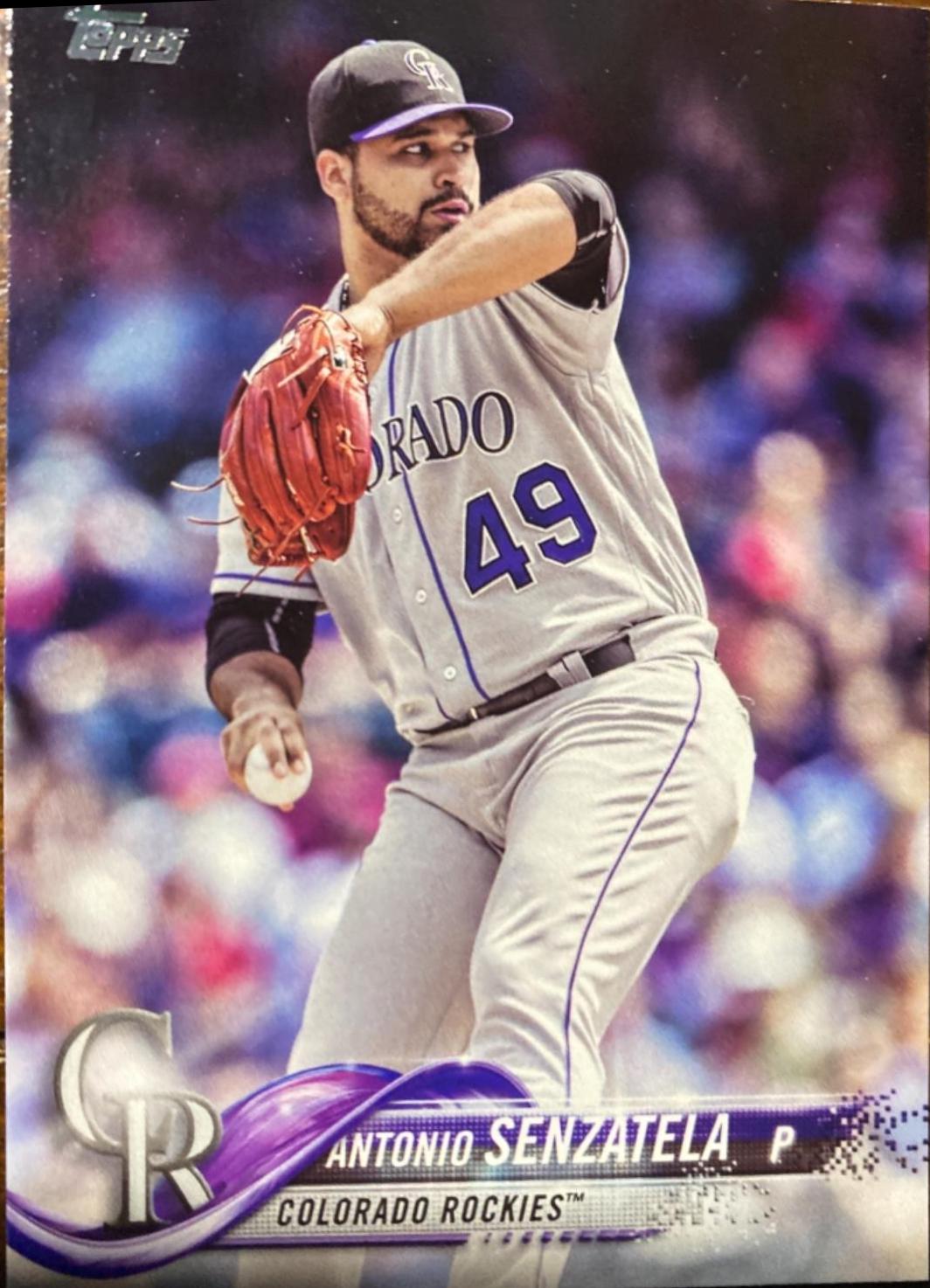 Antonio Senzatela #85 Baseball Cards 2018 Topps