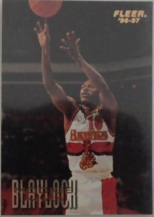 Mookie Blaylock #2 Basketball Cards 1996 Fleer