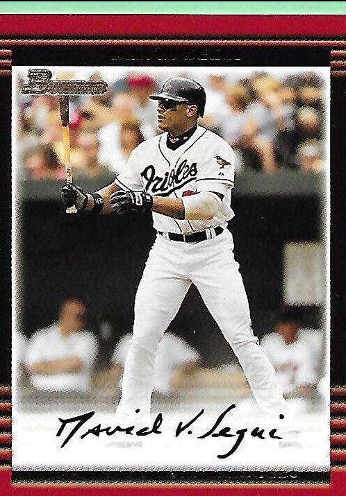 David Segui #19 Baseball Cards 2002 Bowman