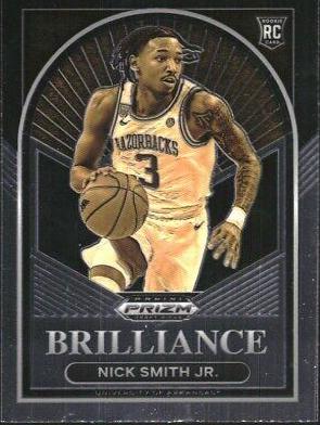 Nick Smith Jr. #4 Basketball Cards 2023 Panini Prizm Draft Picks Brilliance