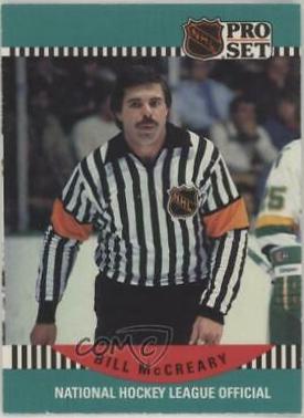 Bill McCreary #694 Hockey Cards 1990 Pro Set