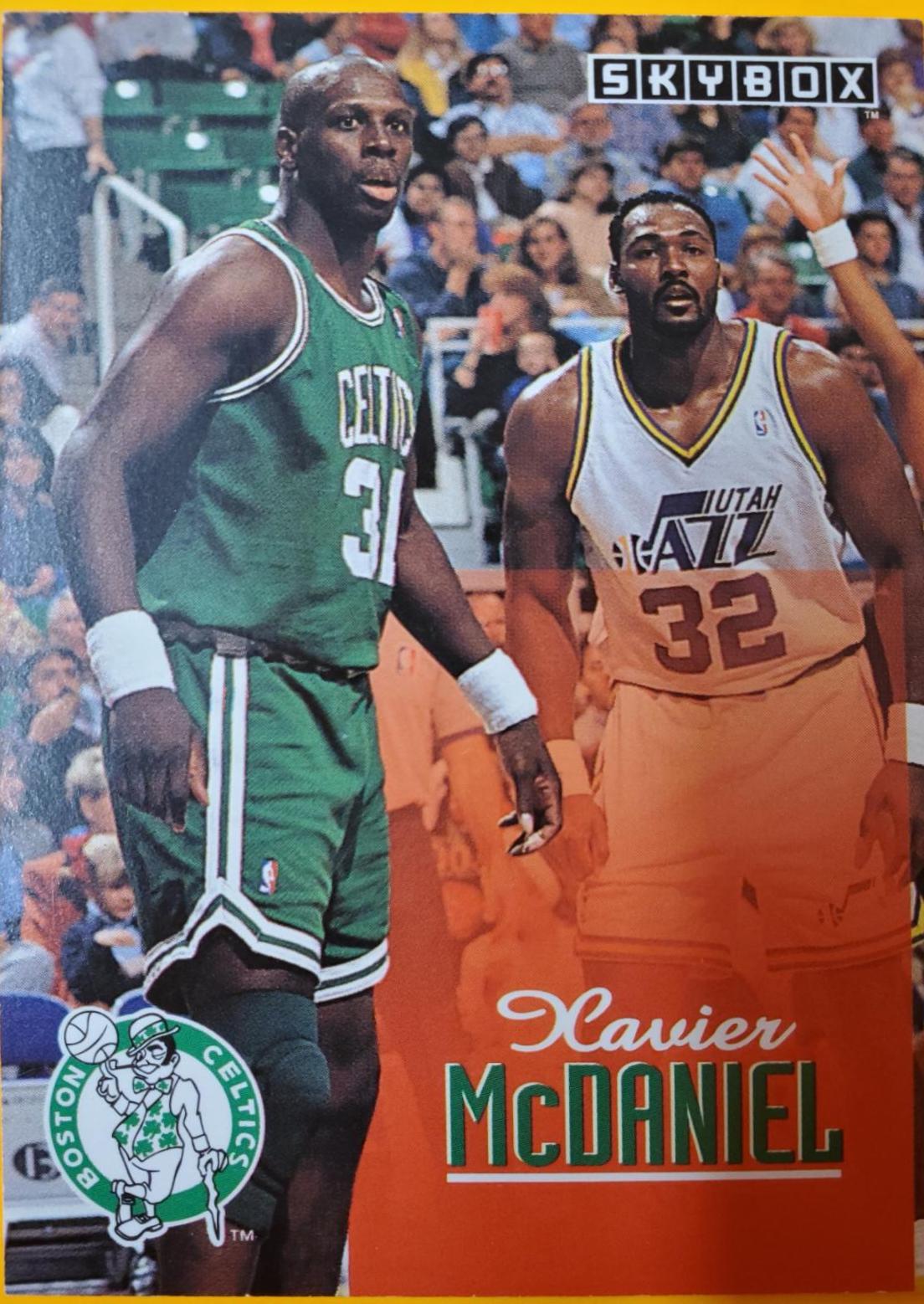 Xavier McDaniel #330 Basketball Cards 1992 Skybox