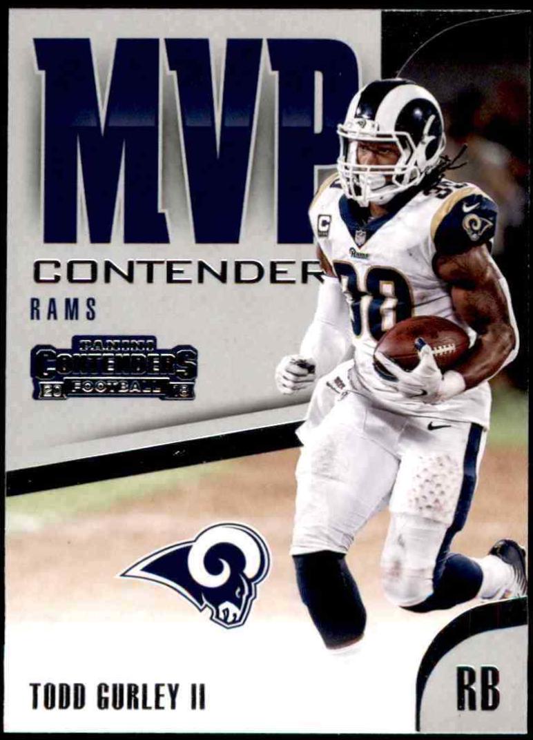 Todd Gurley II Football Cards 2018 Panini Contenders MVP