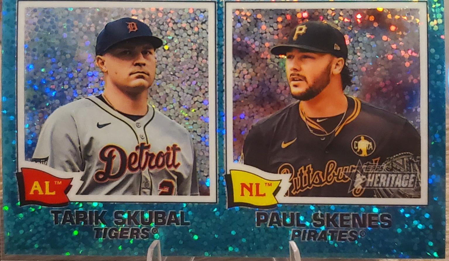 Paul Skenes / Tarik Skubal [Aqua Sparkle Chrome] #7