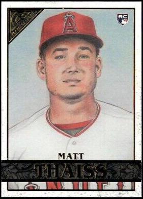Matt Thaiss #29 Baseball Cards 2020 Topps Gallery