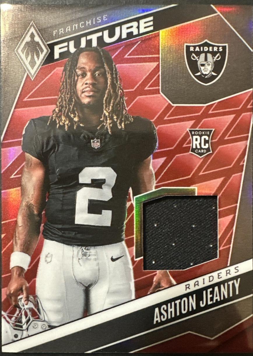 Ashton Jeanty #FFM-AJY 2025 Panini Phoenix Franchise Future Material Football