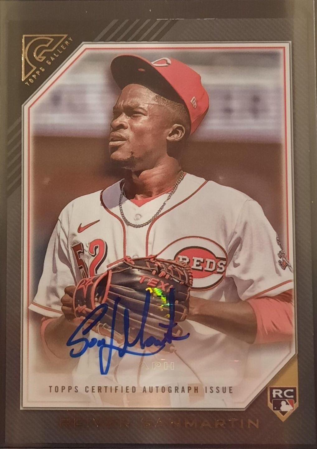 Reiver Sanmartin #RA-RS Baseball Cards 2022 Topps Gallery Rookie Autographs