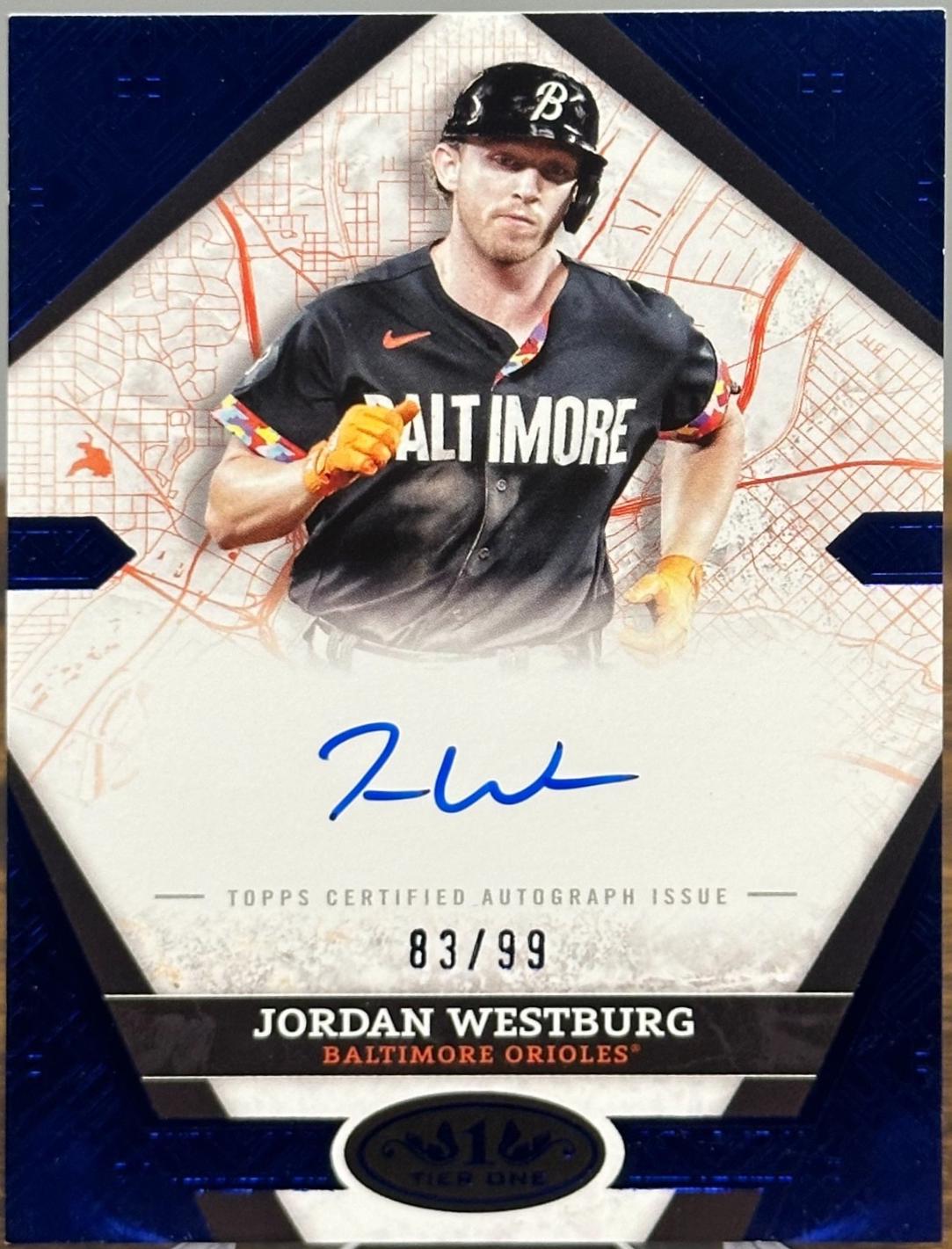 Jordan Westburg [Blue Foil] #CCS-JWE