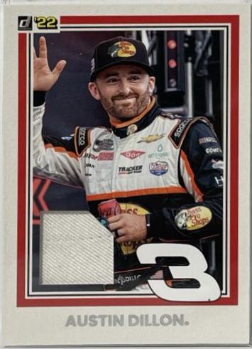 Austin Dillon #R81R-AD Racing Cards 2022 Panini Donruss Nascar Retro 1981 Relics