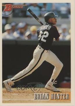 Brian Hunter #12 Baseball Cards 1993 Bowman