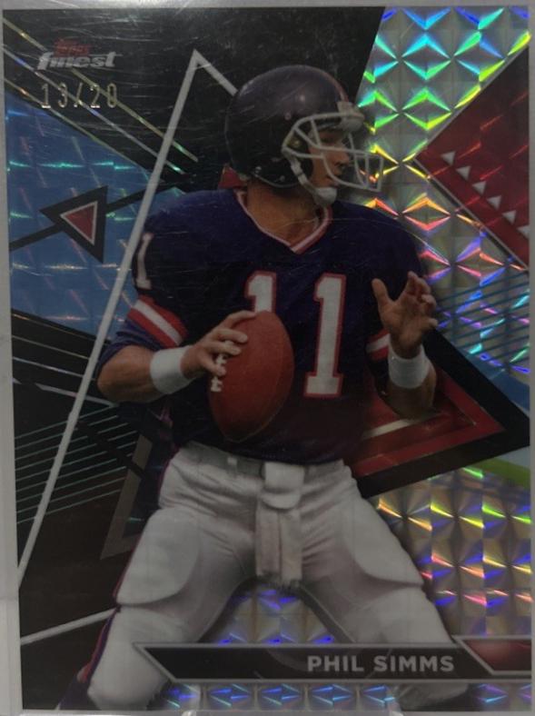 Phil Simms [Black Geometric] #222