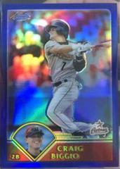 Craig Biggio [Refractor] #46 Baseball Cards 2003 Topps Chrome Prices