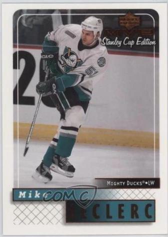 Mike Leclerc #4 Hockey Cards 1999 Upper Deck MVP Stanley Cup Edition