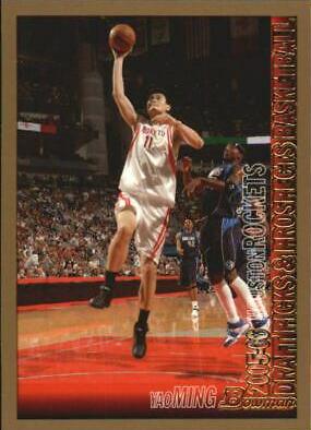 Yao Ming #99 Basketball Cards 2005 Bowman