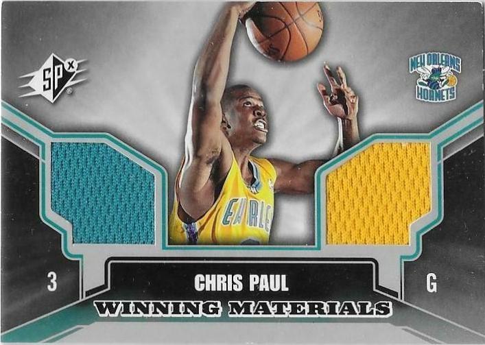 Chris Paul #WM-CP Basketball Cards 2000 Spx Winning Materials