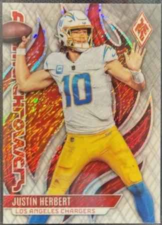 Justin Herbert [White Shimmer] #FLA-25