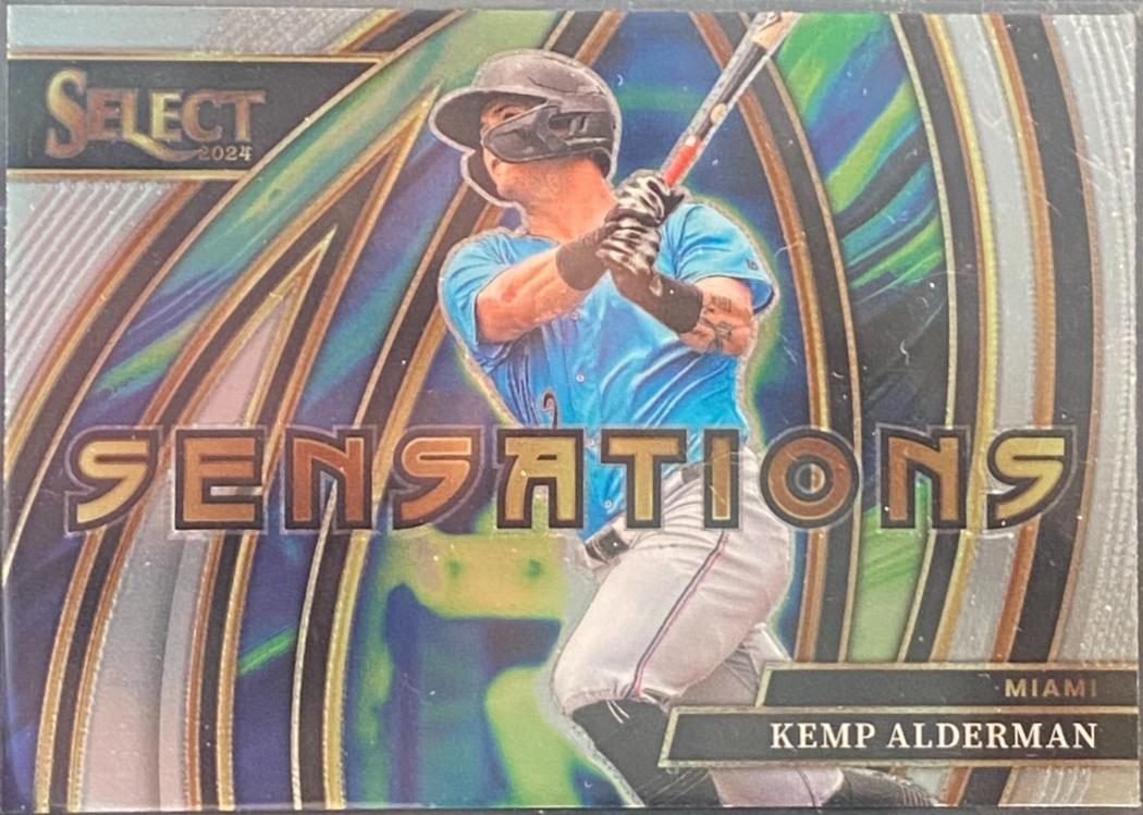 Kemp Alderman #25 Baseball Cards 2024 Panini Select Sensations